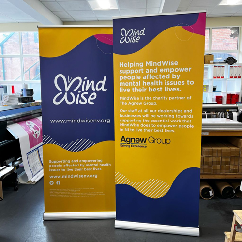 Roll up Banner for Agnew Group