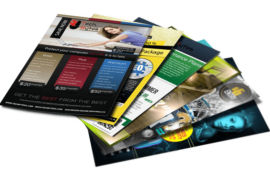 Brochure and flyer printing company in lagos
