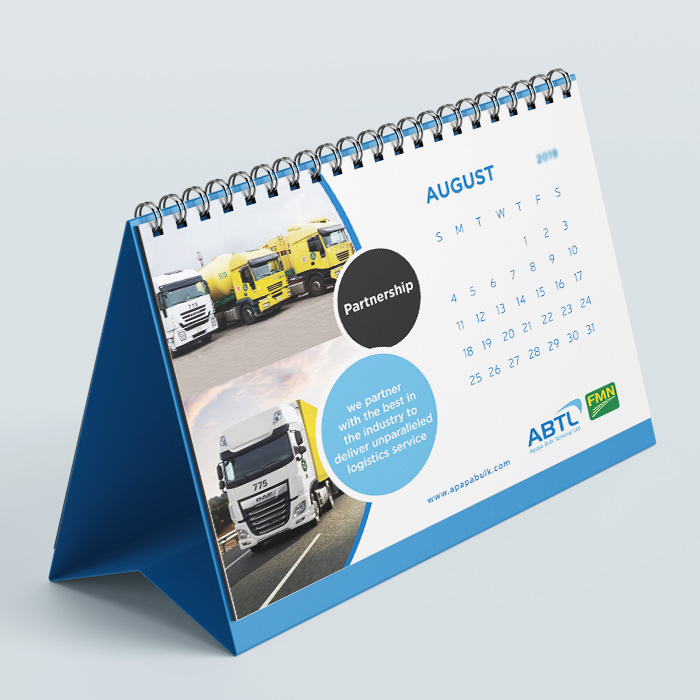 design and print table calendar and wall calendar in lagos nigeria